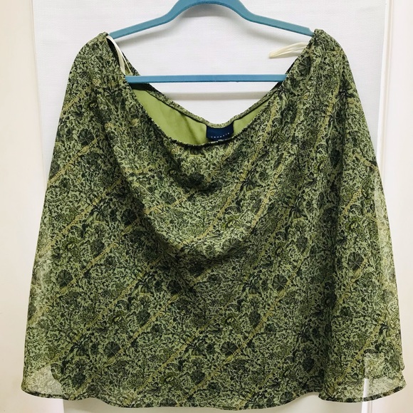 Lane Bryant Venezia brand lined skirt, size 24. - Picture 3 of 4